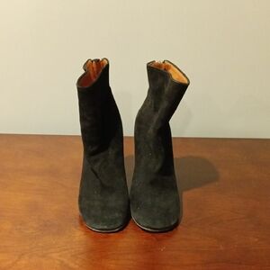 Givenchy Black Suede Women's Ankle Boots